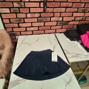 Lululemon Athletica Blue Skater Mini Skirt